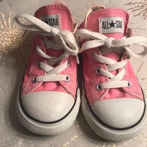 Pink Converse All ⭐️ Star shoes 👟